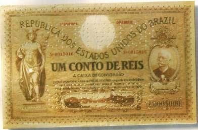 O dinheiro começou a circular no Brasil ainda no período colonial, trazido pelos portugueses.