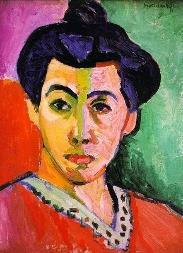 MATISSE Retrato de Madame Matisse Localização: Museu Nacional de Arte da