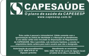 1 CARTEIRA DE IDENTIFICAÇÃO INSTRUÇÕES É imprescindível a apresentação da carteira de identificação em qualquer atendimento.