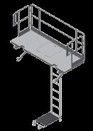 TREPANTES Peso (Kg) P0205266000G Acesso completo para plataforma de betonagem de pilar - 6,0m 91,00