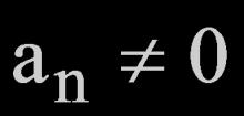 Definição: É a função onde os coeficientes os expoentes são inteiro positivo. Se então f é de grau n.