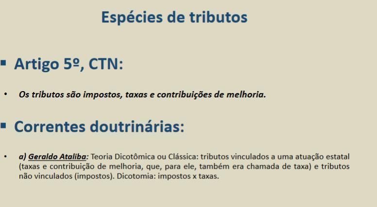 5 do CTN possui a mesma redação quanto ao tributos que o art. 145 da CF.