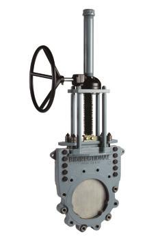 Válvula de guilhotina bidirecional ASME Classe 150 com zero vazamento. Projetada para os rigores das aplicações de areias petrolíferas e de lama de alta pressão.