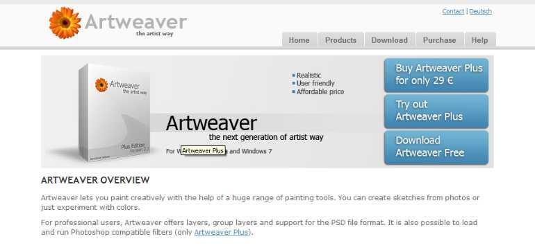 Manual e Guia de Utilização e Exploração de Artweaver Lição 1 Instalação 1. Para acedermos a esta ferramenta devemos colocar, no browser da Internet digital, o seguinte endereço: http://artweaver.