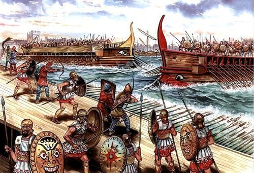 O conflito só foi encerrado em 404 a.c., quando Esparta venceu a batalha de Egos Pótamos.