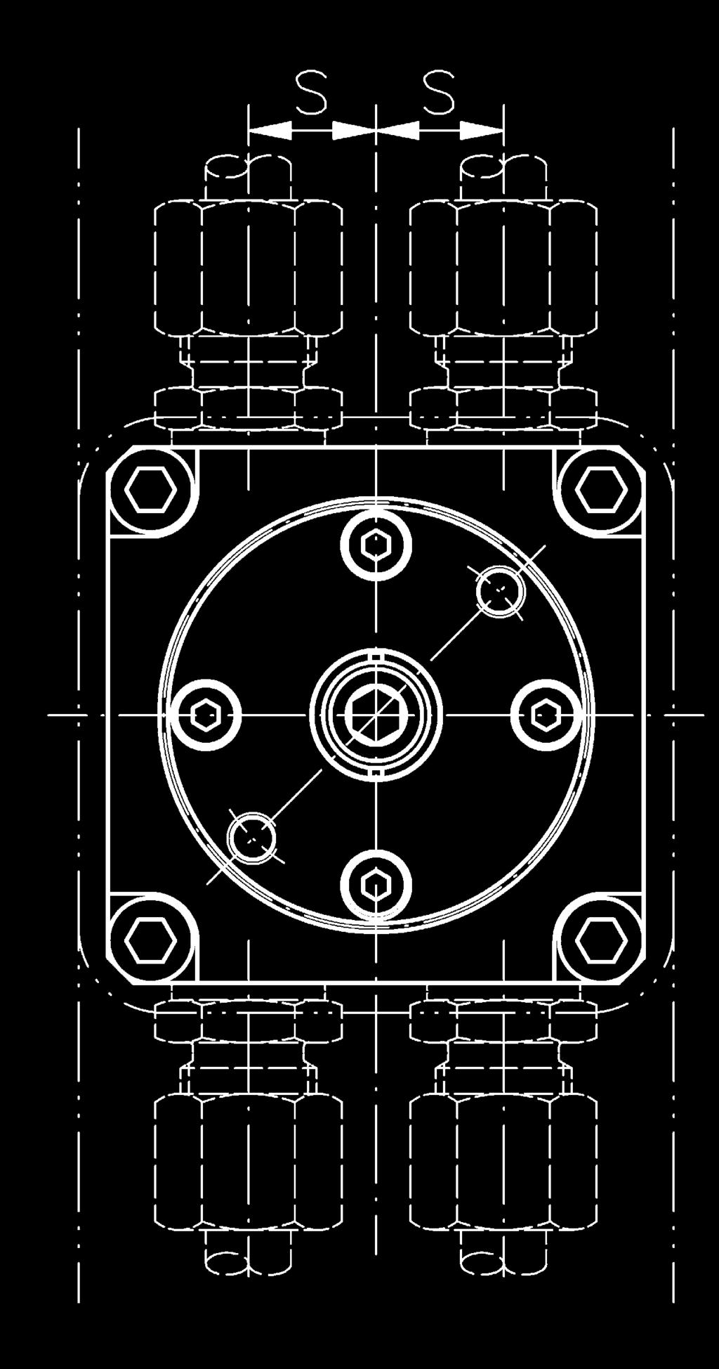 Valve Gate - Hydraulic Válvula de ompuerta Hidráulica Sistema Valvulado - Hidráulico F GOL øe FX T G