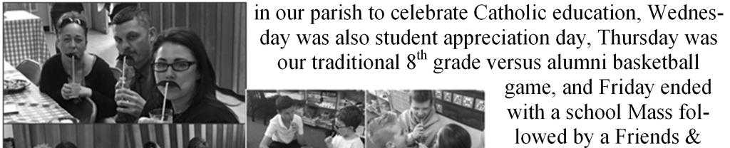 3, Catholic school across the nation celebrated Catholic Schools