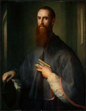 Figura 13. Monsignor Della Casa. Jacopo Pontormo, óleo sobre painel, ca.