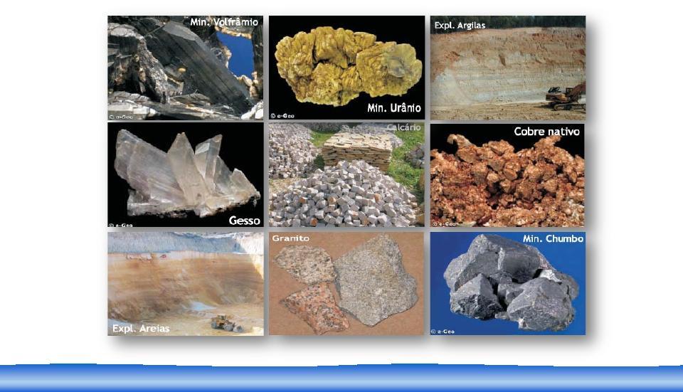 Substâncias formadas por processos geológicos que ocorrendo na crosta