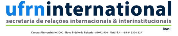 (anexo 01) FORMULÁRIO DE INSCRIÇÃO CURSO PREPARATÓRIO PARA O CIÊNCIA SEM FRONTEIRAS A Secretaria de Relações Internacionais e Interinstitucionais