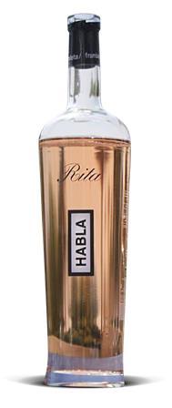 Habla Rita 2014 Rosé-Côte de Provence Habla Rita é um vinho que apresenta todas as características do verdadeiro Rosé de Provence, maximiza a expressão varietal da Syrah e a Garnacha.