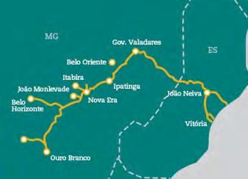 Ferrovias Estrada de Ferro Vitória a Minas Estrada de Ferro Carajás Projetos Duplicação da Estrada de