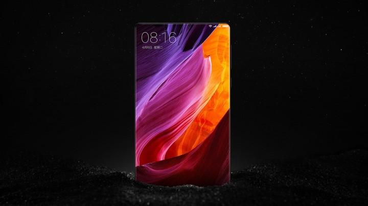 O Mi Mix começa por apresentar um ecrã de 6,4" que ocupa 91,3% do painel frontal que faz com que consiga ter um ecrã grande num