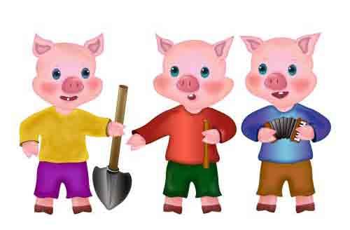 10 Leia o trecho com atenção: Você conhece a história Os três porquinhos?