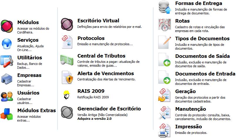 BOLETIM INFORMATIVO TÉCNICO PROTOCOLO DE DOCUMENTOS Efetuadas diversas alterações nas rotinas de controle de protocolos, permitindo a digitação de documentos de entrada integrados com os demais