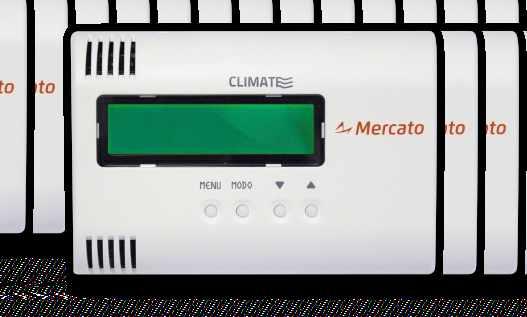 linha de controladores da Mercato /climate