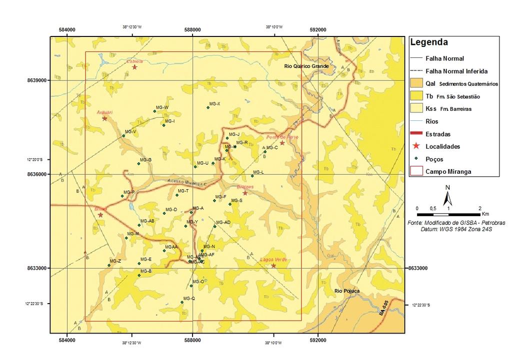 Localização e Geologia Fm.