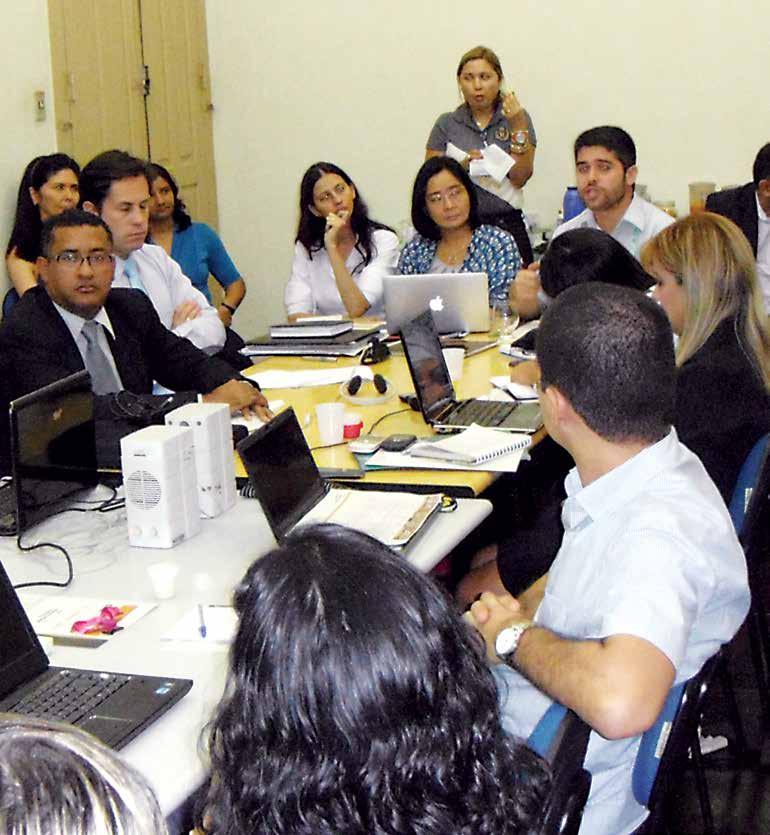 2 Um processo participativo As oficinas apresentadas aqui foram realizadas por meio de um processo participativo, promovido entre setembro de 2012 e maio de 2013, pelo Grupo de Trabalho da do Manejo