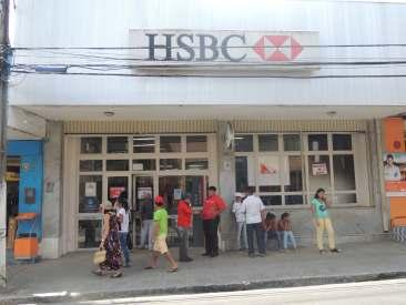 das agências de Maceió, unidade do HSBC em Arapiraca fechou as portas