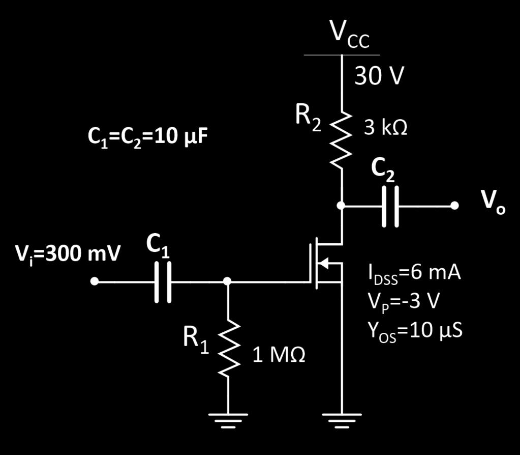 28. O valor aproximado da tensão de saída (V O ), para o circuito representado na figura ao lado, é a) V O =3,6 V. b) V O =-3,6 V. c) V O =12 V. d) V O =8,4 V. 29.