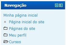 Coluna Esquerda - Ferramentas de informações e interações Veja aqui a apresentação e a forma de utilização de cada uma das ferramentas desta coluna: