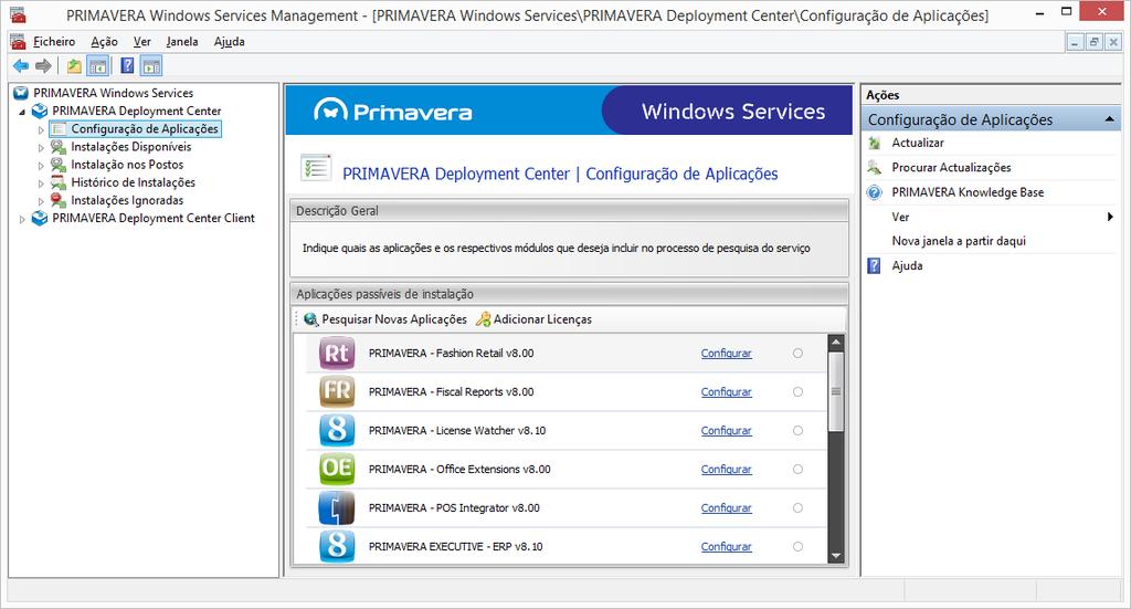 Cada posto deverá, de seguida, aceder a essa partilha de rede, e à pasta "WindowsService100" e executar o SetupPosto.exe para instalar o Deployment Center Client.