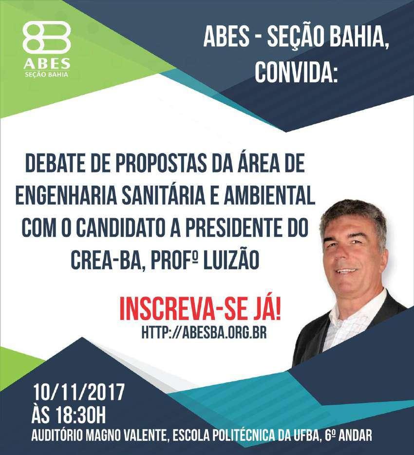 Debate de propostas da área de Engenharia Sanitária e