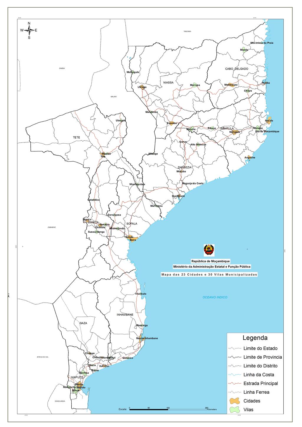 Urbanisation in Mozambique 53 municipios are considered urban areas Every 5 year the number of urban areas will increase There is no