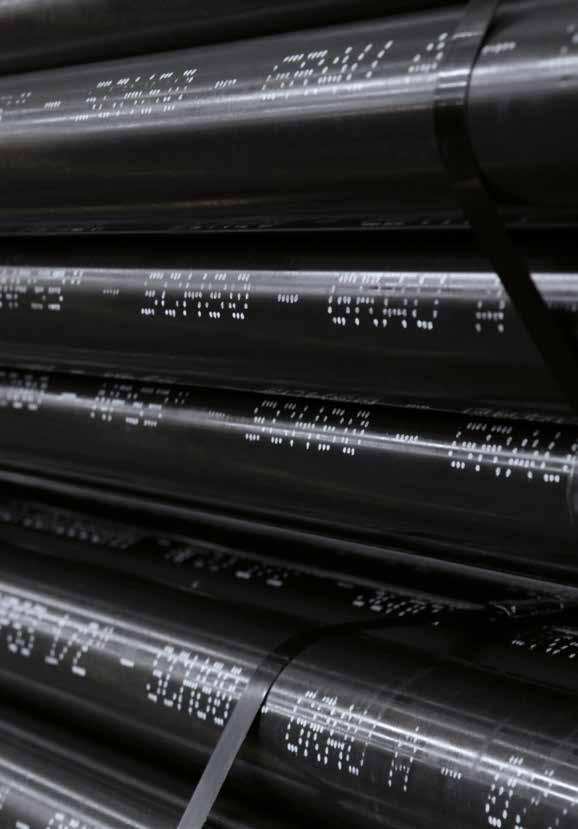 Tubos de aço carbono com costura Diâmetro min. (mm) 12,70 Diâmetro máx. (mm) 171,45 Espessura min.
