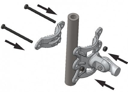 : antes de ligar o produto na rede elétrica, certifique que a antena está conectada aos conectores para antena externa ou terminadores.