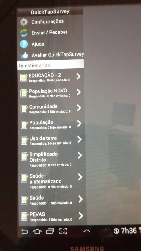 . Dado é armazenado nos dispositivo e só s é enviado para servidora quando há h internet. Proprietário. rio.