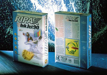 A nova embalagem da Ripax teve uma boa aceitação no mercado internacional, pois o mesmo posicionamento alcançado aqui se repetiu lá fora onde as