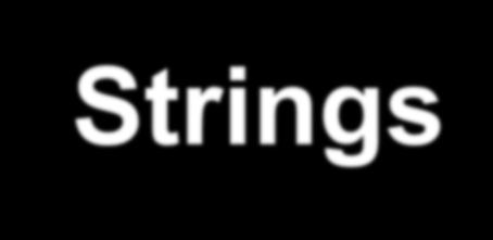 3.5.2. Strings Funções mais comuns de string.