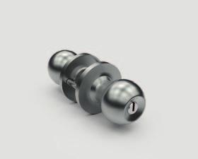 ACS-1003 Miolo com fechadura de língua basculante, com cilindro de 4 ou 5 pinos, testa em aço inoxidável. Usada na fechadura FEC-925. 14 2.