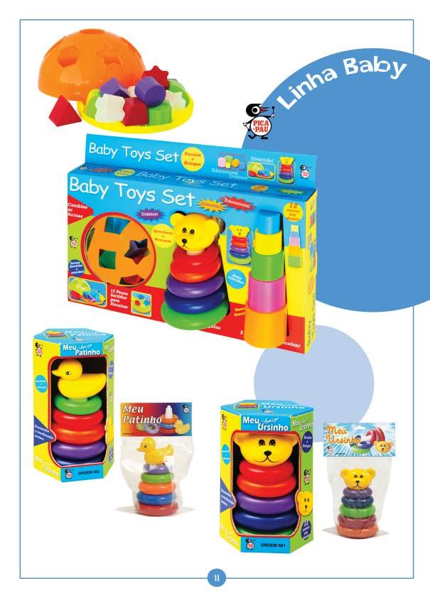 580 Baby Toys Set 44 x 32 cm 581 Meu Amigo Ursinho 13 x 19 cm 582 Meu