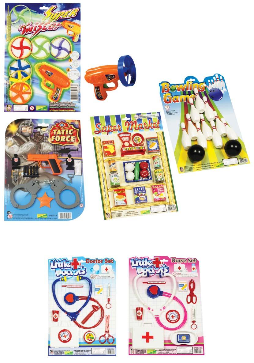 Cartelas 616 Super Twister (23 x 33 cm) 591 Bowling Game (24 x 35 cm) 41 593 Super Market (24 x 35 cm) 640