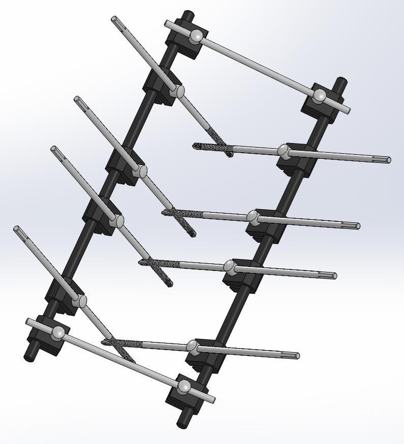 Figura 5: Fixador Externo Estático para