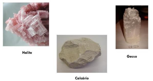 Tipos de Rochas Sedimentares Químicas: Precipitação química de