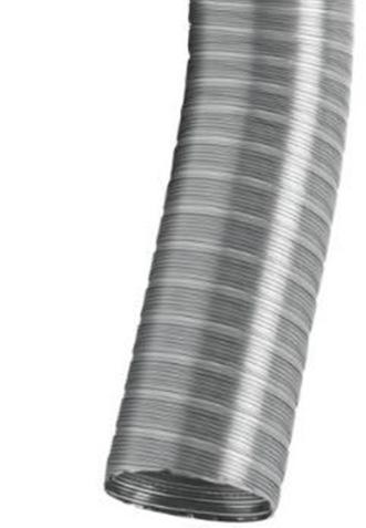 180 8718 200 8719 220-250 - 300 - Parede Simples Produzido em espiral de folha de inox simples 0,10 mm.