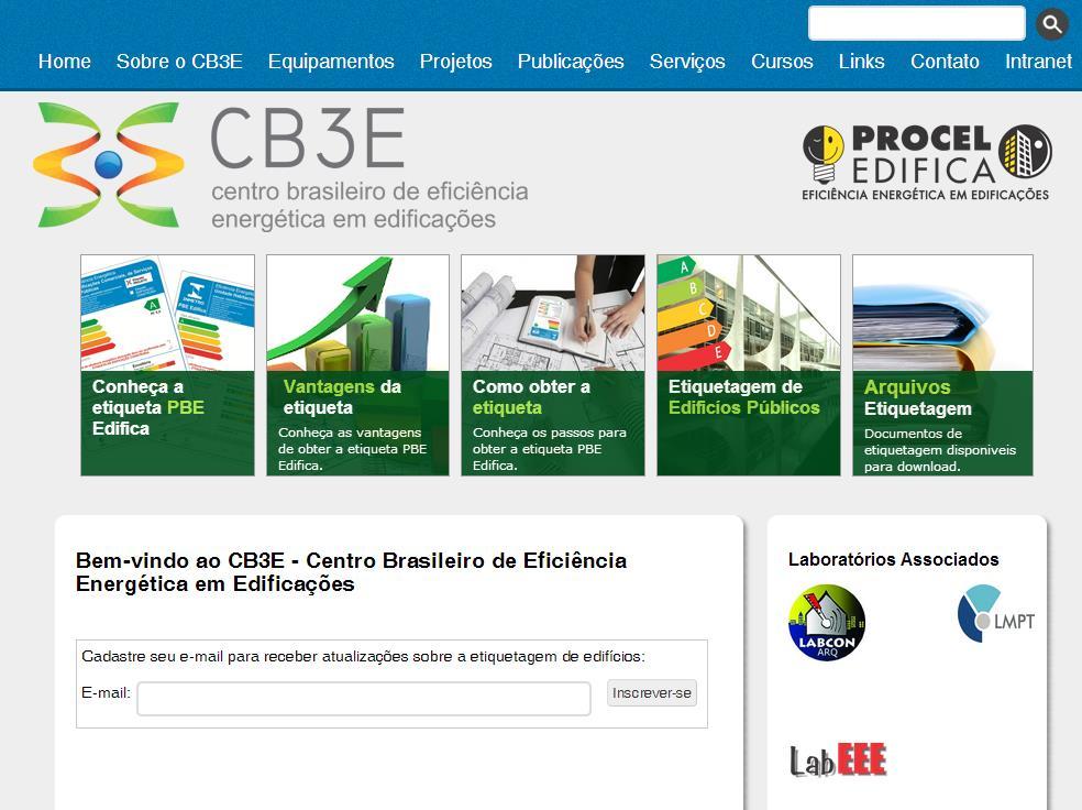 Projeto CB3E Centro Brasileiro de eficiência