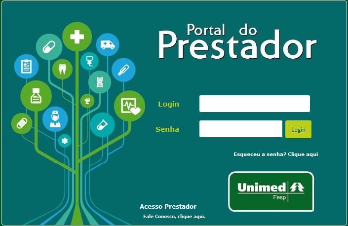 2 1 4 3 Ilustração 02 Login Acesso Administrativo 1) Login Login do usuário Administrador cadastrado no sistema 2) Senha Senha do usuário Administrador cadastrado no sistema 3) Acesso Prestador Link