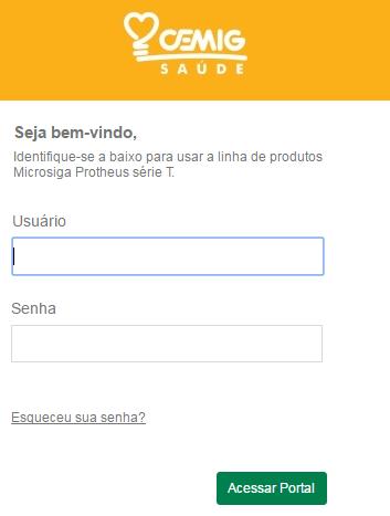 Portal do Prestador Login do sistema Importante: Caso o motivo do erro seja Usuário não cadastrado, o prestador deverá entrar em contato com a Central