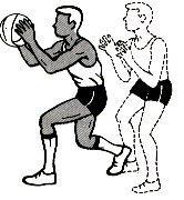 visão. Gesto activo de receber a bola controlada, utilizando as mãos, após eventual passe de um companheiro. Como fazer?