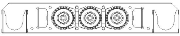 16 BTX-L Barramento Triplex Loadbreak (BM Barramento Múltiplo NBR 11835): acessório projetado para conectar mais de um cabo de potência através de acessórios de manobra loadbreak, destinado a