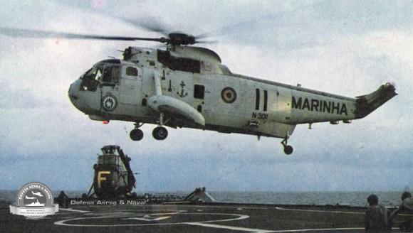 A chegada dos Sea King ao Brasil Em 28/04/70, chegaram ao Brasil, a bordo do USS America, os quatro primeiros SH-3D (denominação americana), de numerais N-3007, N-3008, N-3009 e N-3010.