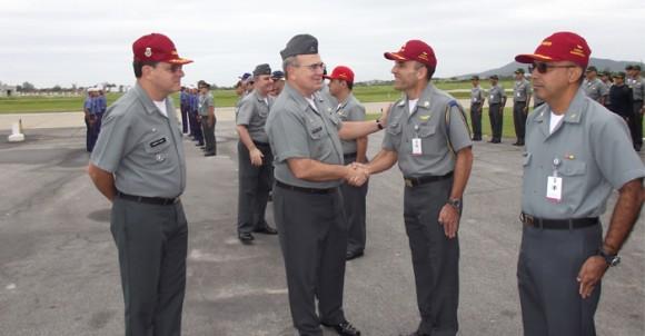 Complexo Aeronaval O Complexo Aeronaval recebeu, no dia 14 de maio, a primeira visita protocolar do recém empossado Comandante-em-Chefe da Esquadra, Vice-Almirante Eduardo Bacellar Leal Ferreira,