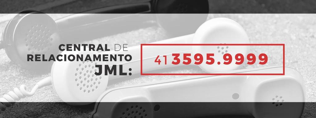 ORIENTAÇÕES PARA A INSCRIÇÃO E PAGAMENTO Orien tações A inscrição deverá ser efetuada pelo telefone (41) 3595-9999, ou no portal da JML (www.jmleventos.com.