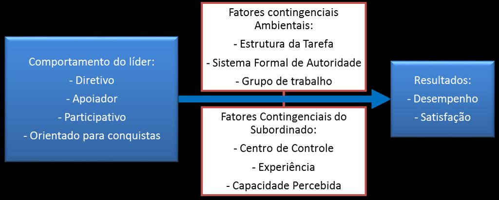 Teoria do Caminho Meta (House) Antes de adotar uma atitude, o