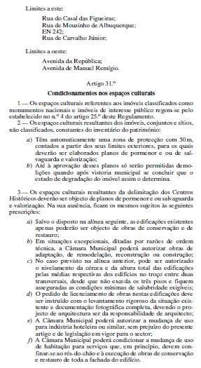 2.2 Plano de Ordenamento da Orla Costeira, Alcobaça Mafra (POOC) ) ratificado pela Resolução do Conselho de Ministros n.º11/02, publicada em Diário da República (D.R.), I Série - B, N.