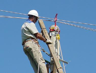 instalações elétricas desenergizadas.